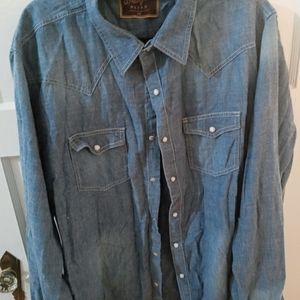 Wrangler retro button down purchased at Boot Barn